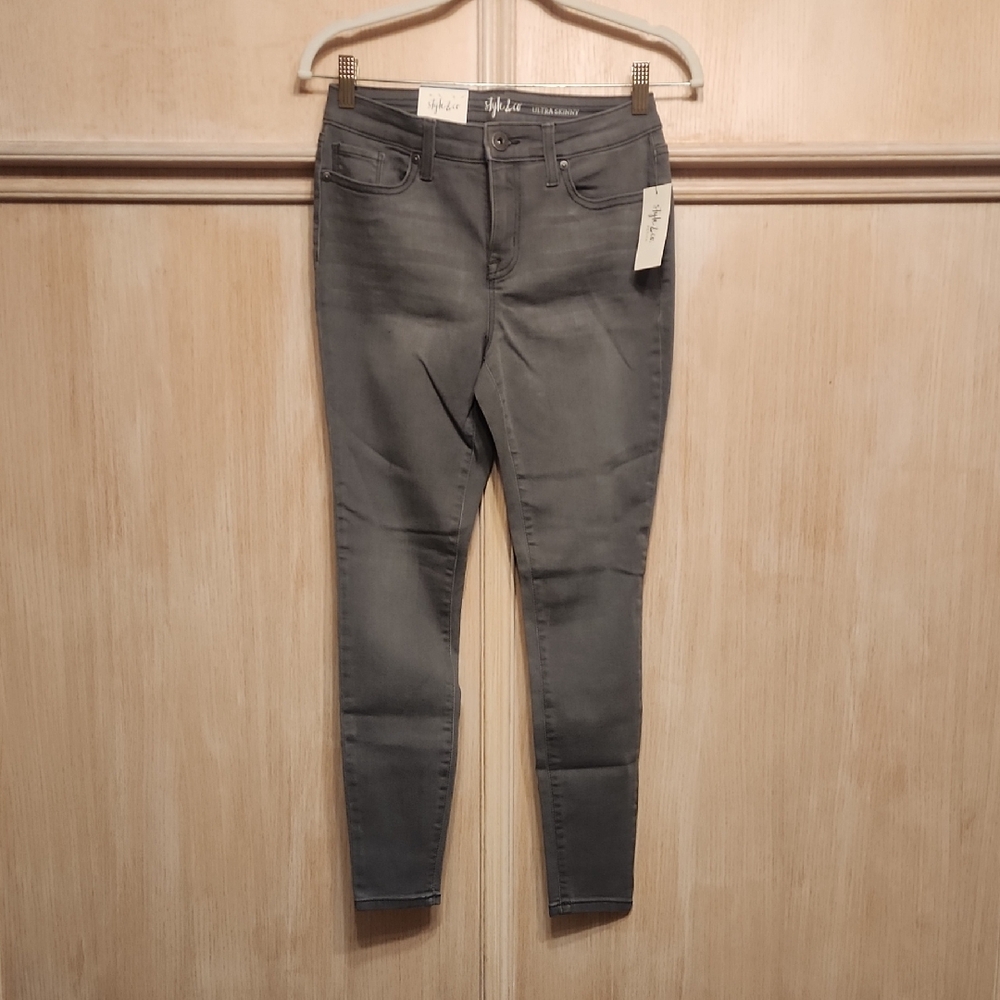 Style & Co. Women's 5 Pocket Ultra Skinny Jeans Sz 6 Petite